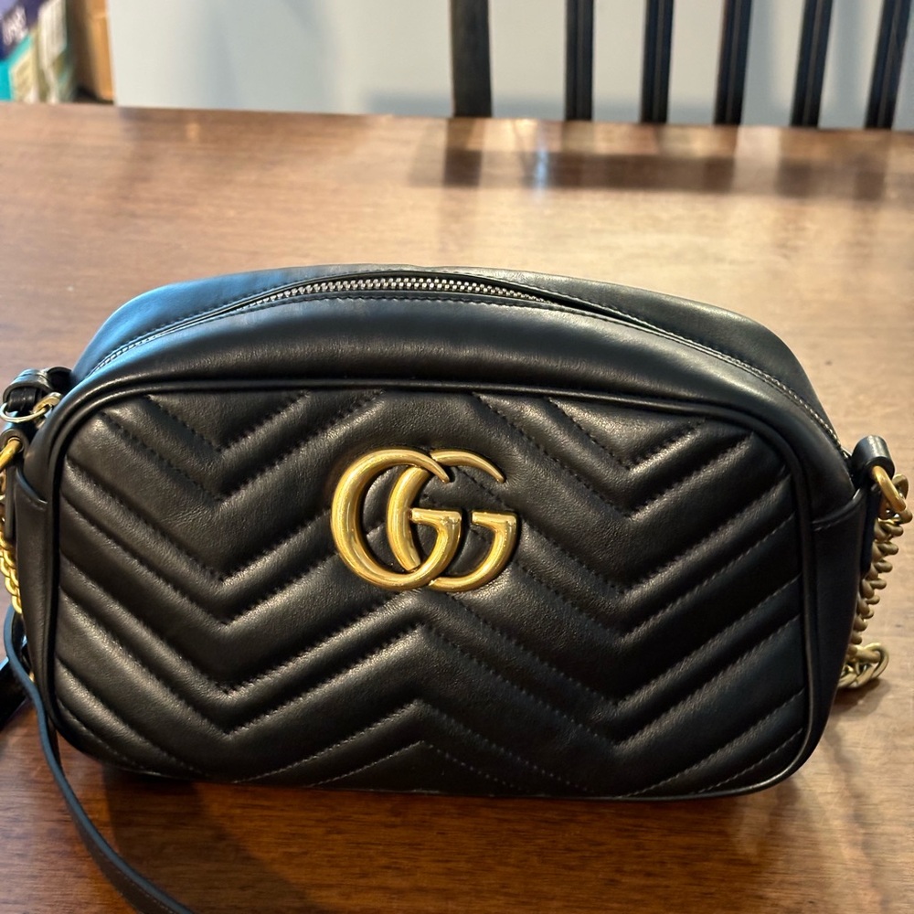 GG MARMONT SMALL SHOULDER BAG